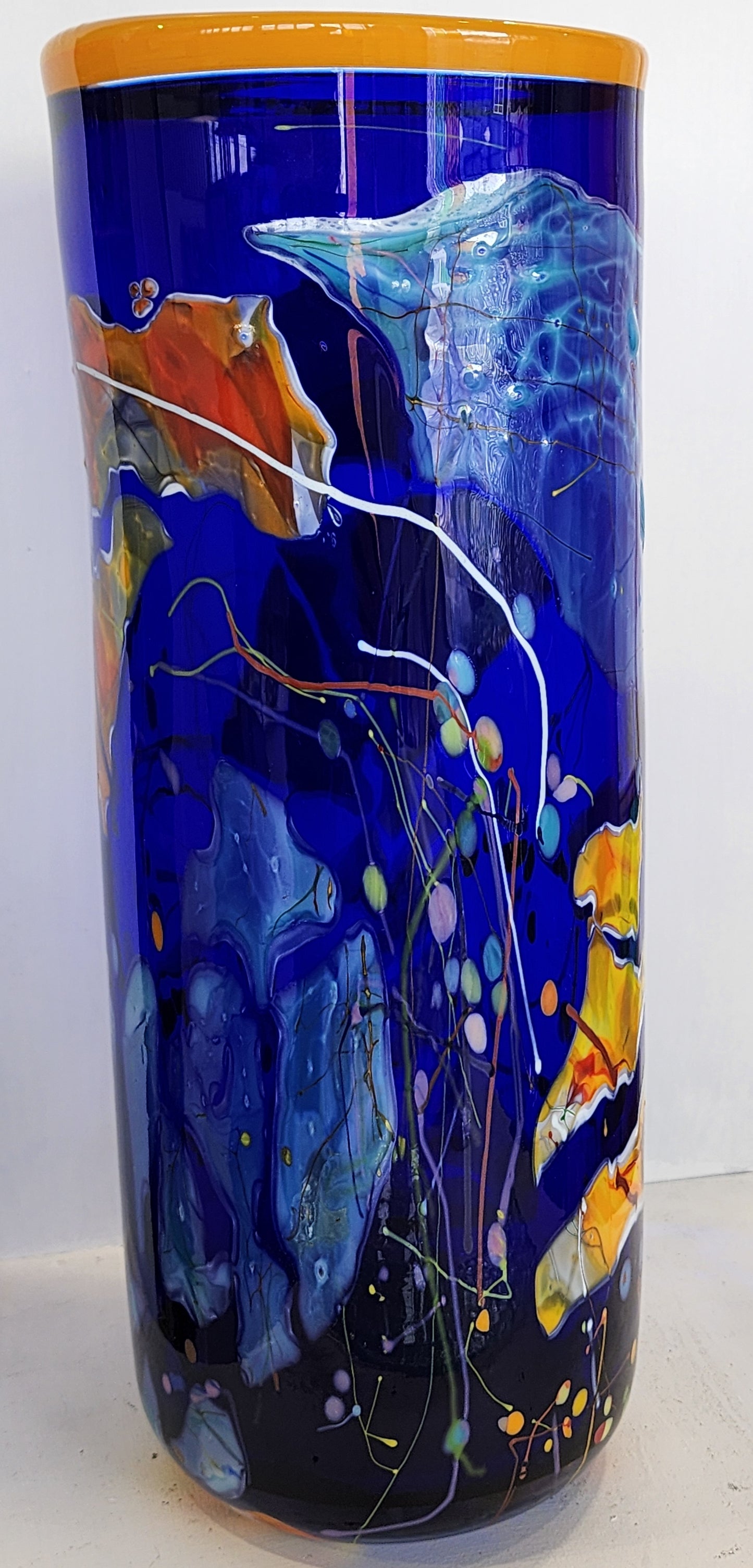 Keith Grinter - Blue Shard Cylinder