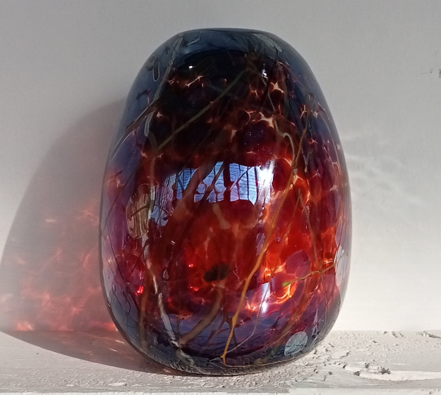 Keith Grinter - Teardrop Vase Lustre