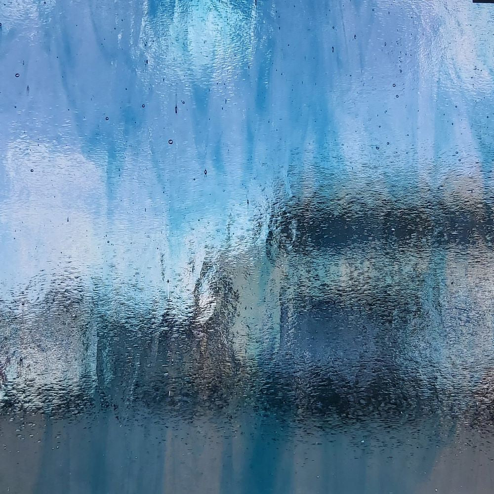 Clear / Deep Sky Blue T