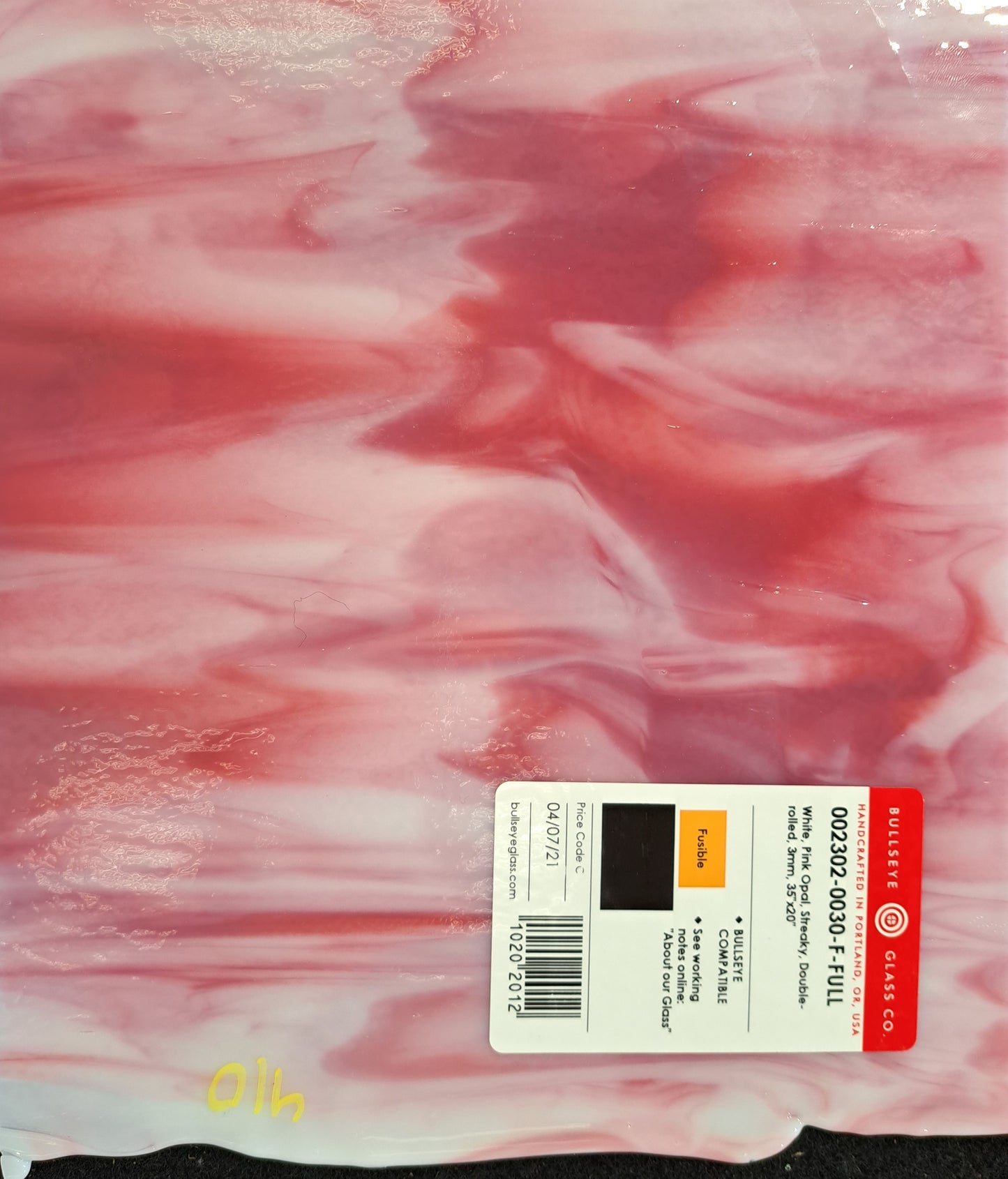 Pink / White Rolled O