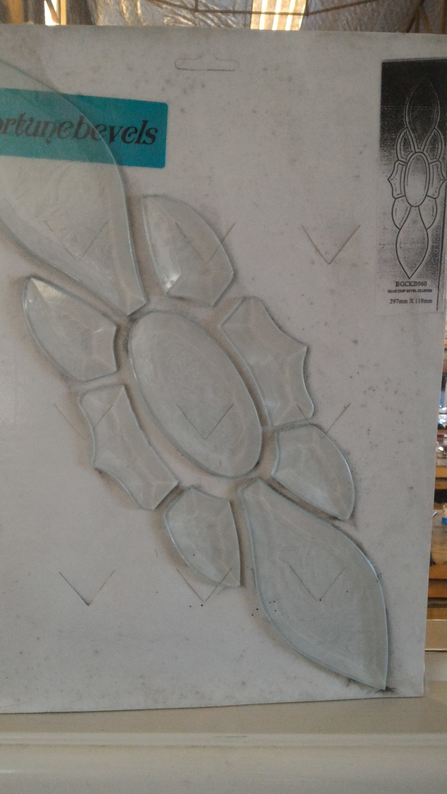 Bevel Cluster - KB 960 Glue Chip