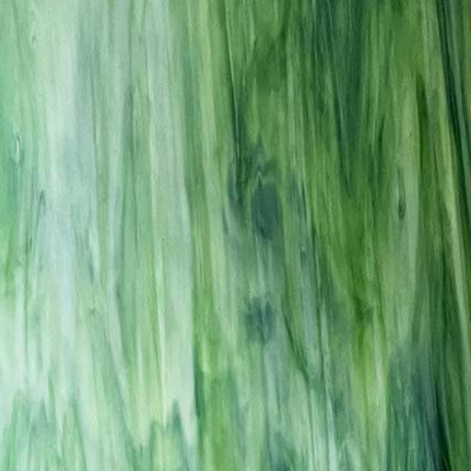 Dark Green / White O