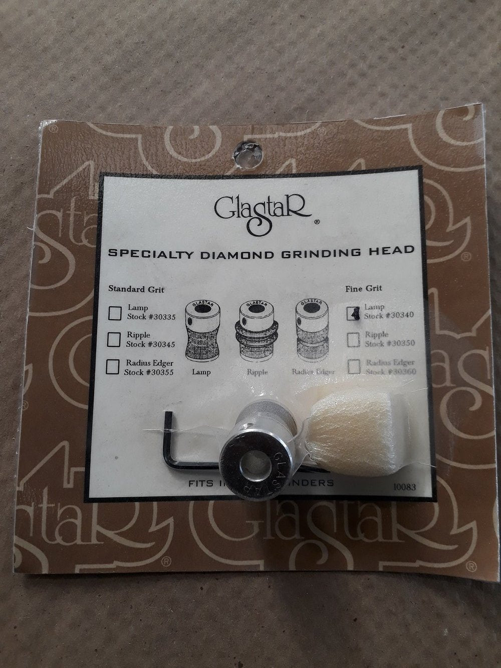 Glastar Diamond Grinder Heads