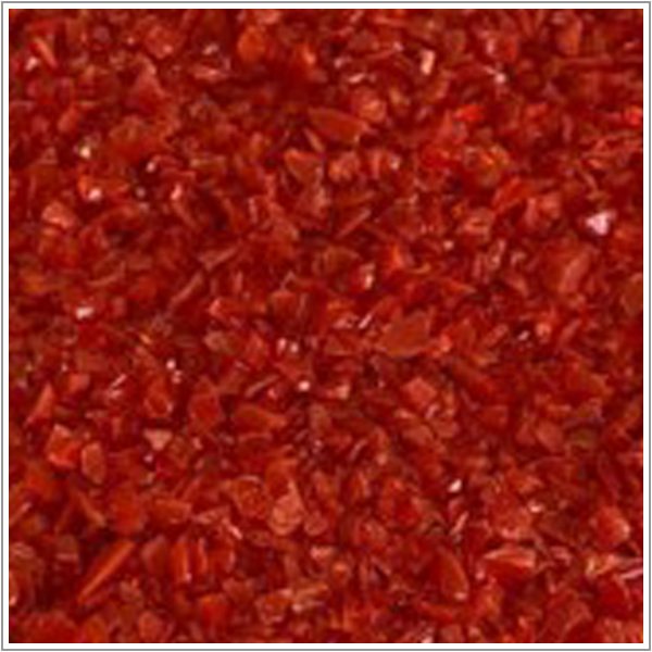 Dark Red Frit O 500g