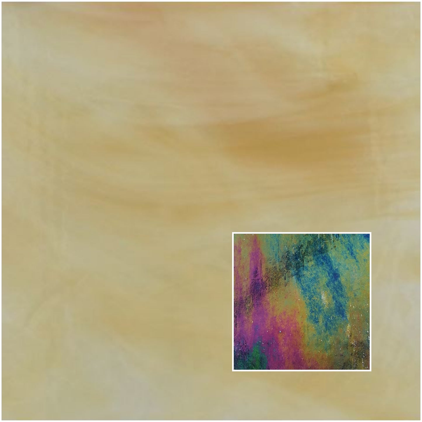 Light Amber / White Iridised MO