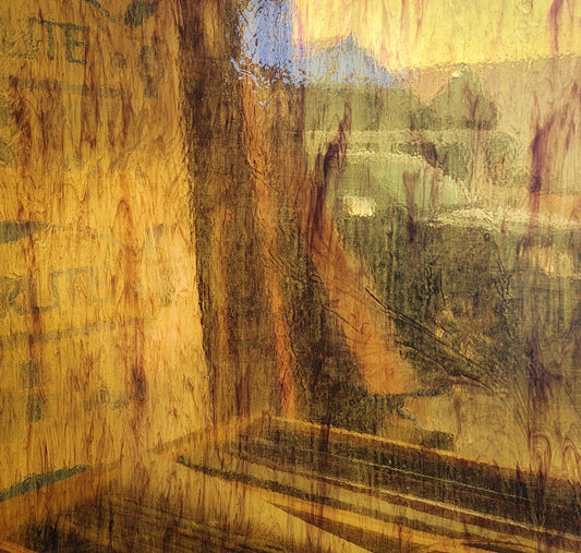 Pale Amber/Brown Streaks T