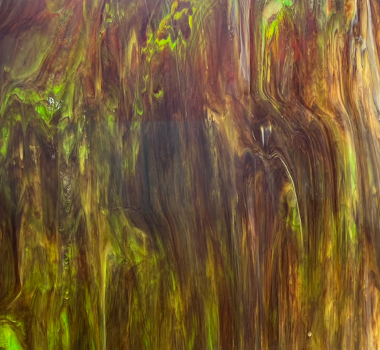 Green/Brown M Ripple