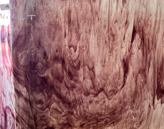 Clear/Purple Wispy T