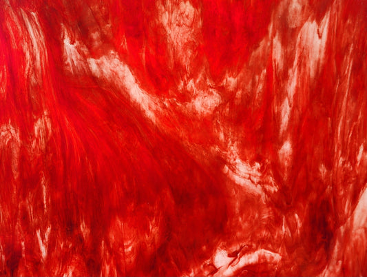 Burgundy/Clear Wispy M