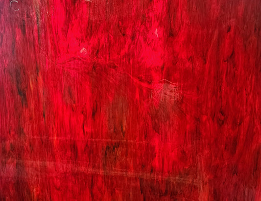 Red/Maroon Wispy M