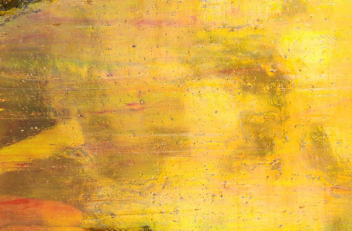 Orange Streaky Iridised T