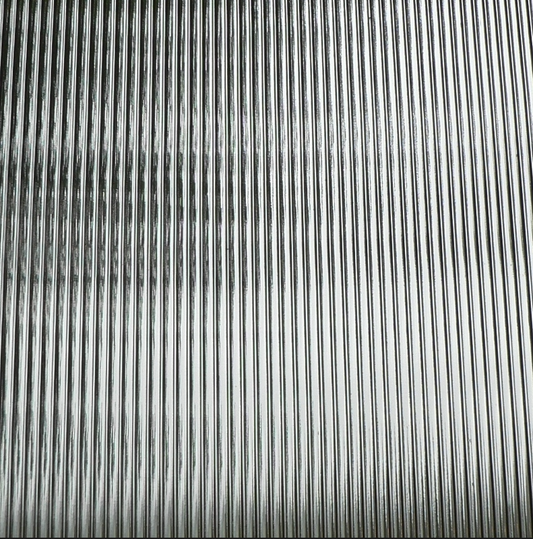 Clear Quarter Reeded