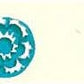 Teal Flowers T (4/5mm)