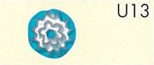 Sky Blue Flowers (4/5mm)