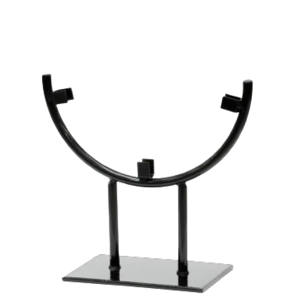 Wrought Iron Circle Display Stand - 10"