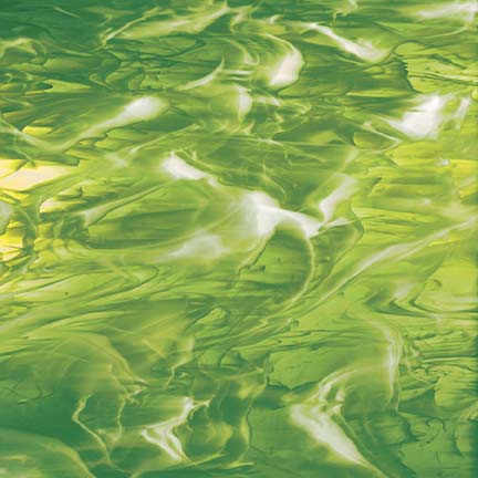Moss Green wispy Spectrum Glass Station