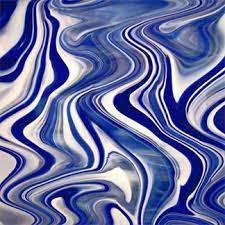 Baroque Blue / White / Clear MO