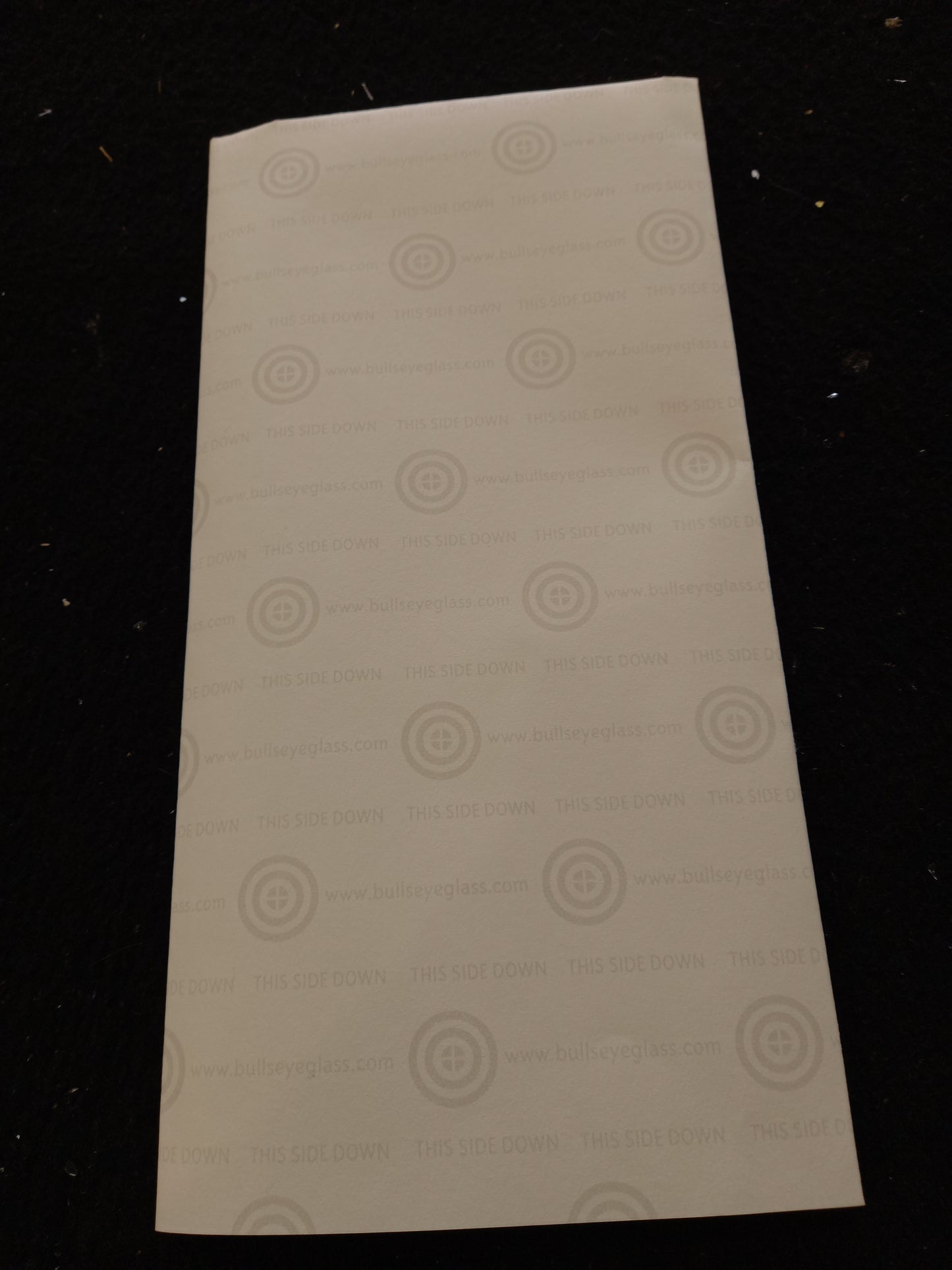 Bullseye Thinfire Kiln Paper - 520mm square FOLDED in 8 (sent in a courier bag)