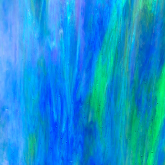 Dark Blue / Medium Green / Wispy White MO