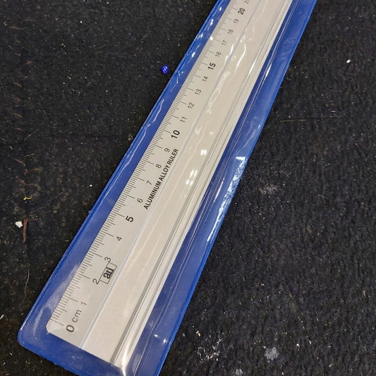 Aluminium Ruler anti skid 450mm