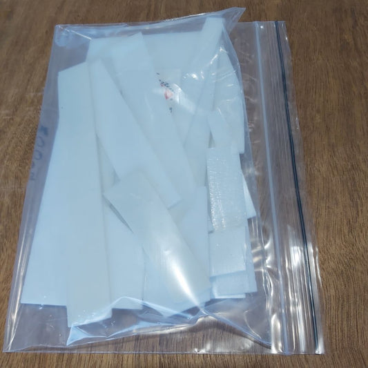 Glass Scrap Packs - 96 COE White O