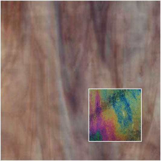 Dark Purple / White Iridised MO
